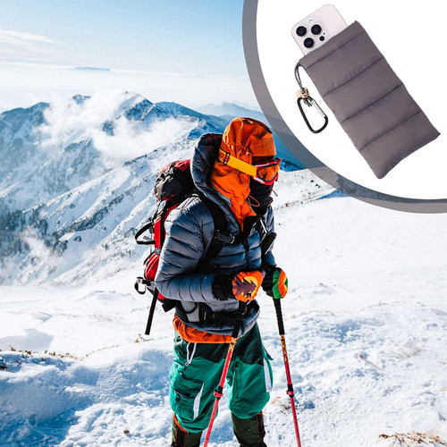 Thermal phone pouch down - pouch,